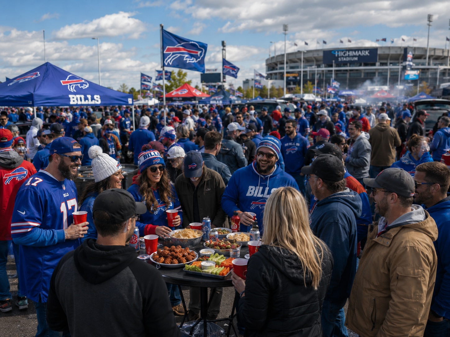 Ravens at Bills VIP Home Game Tailgate Experience for Two