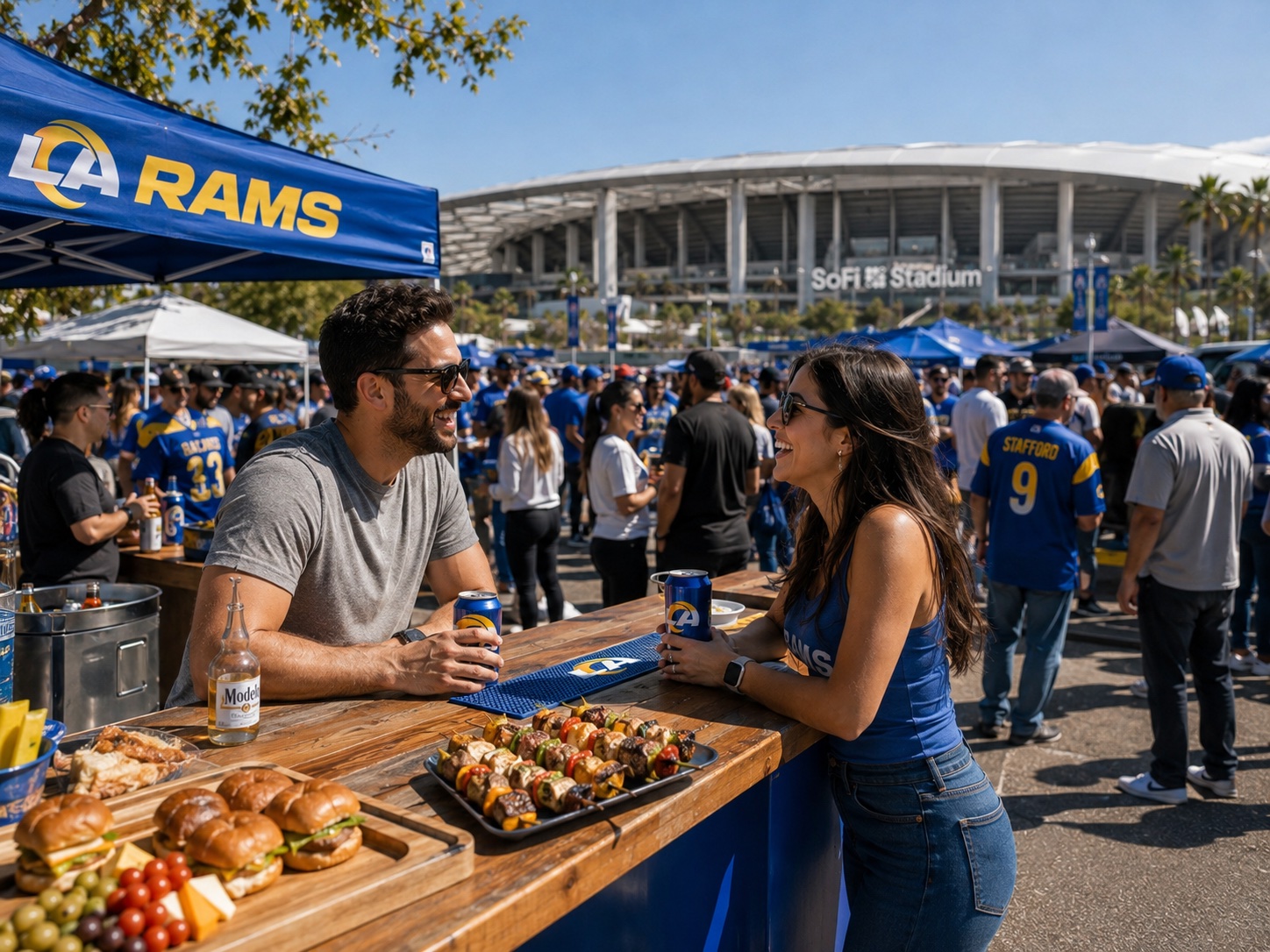 Los Angeles Rams Game Day VIP Tailgate vs. Arizona Cardinals for Two